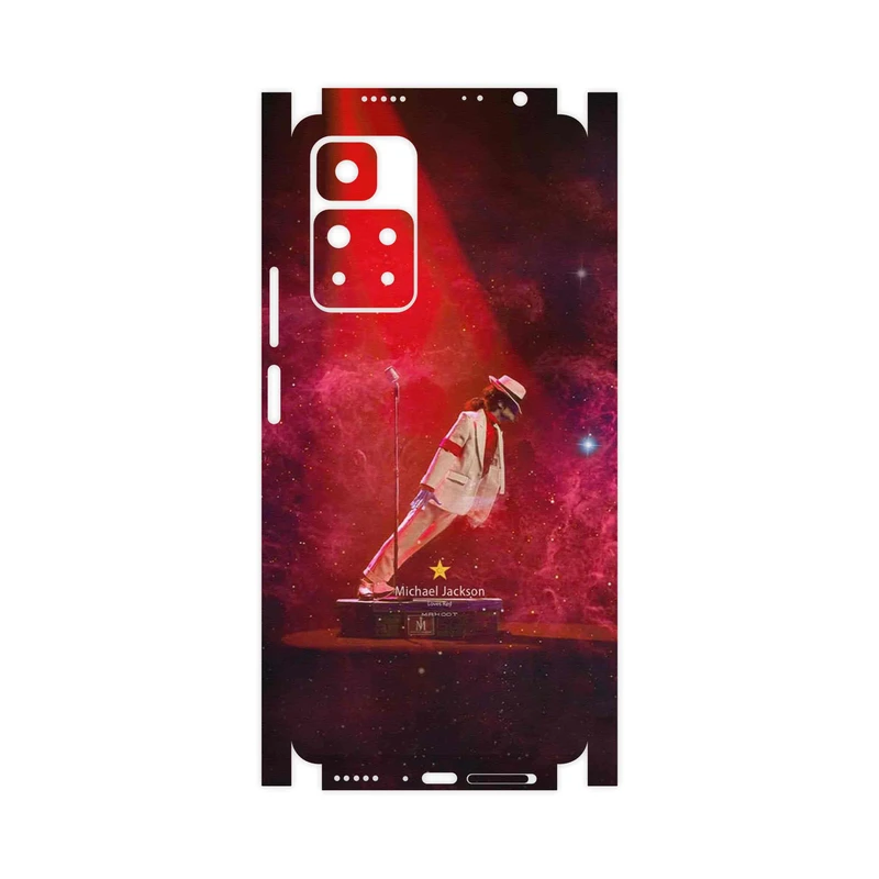 برچسب پوششی ماهوت مدل Michael Jackson-FullSkin مناسب برای گوشی موبایل شیائومی Redmi Note 11 Pro Plus 5G