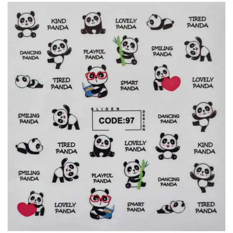 لنز ناخن مدل CODE97