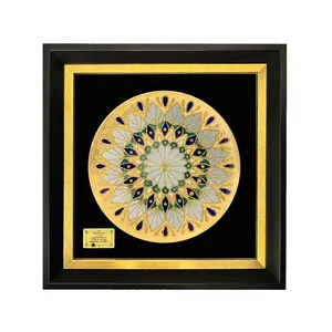 تابلو طلا کوب مارک گلد طرح سری ماهک طرح 19 T3419 