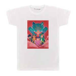 تی شرت بچگانه پرمانه طرح turning red کد pmt.3064