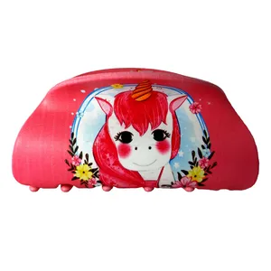 کلیپس مو دخترانه مدل اسب تک شاخ کد R.M 403