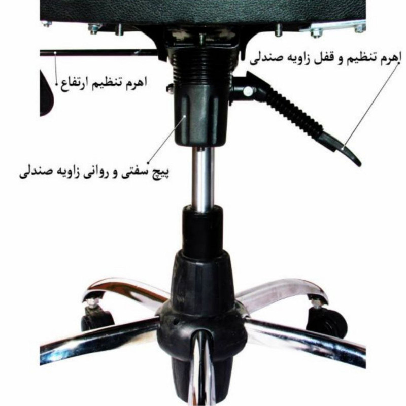 صندلی کارمندی مدل R7200 صندلی کارمندی مدل R7200