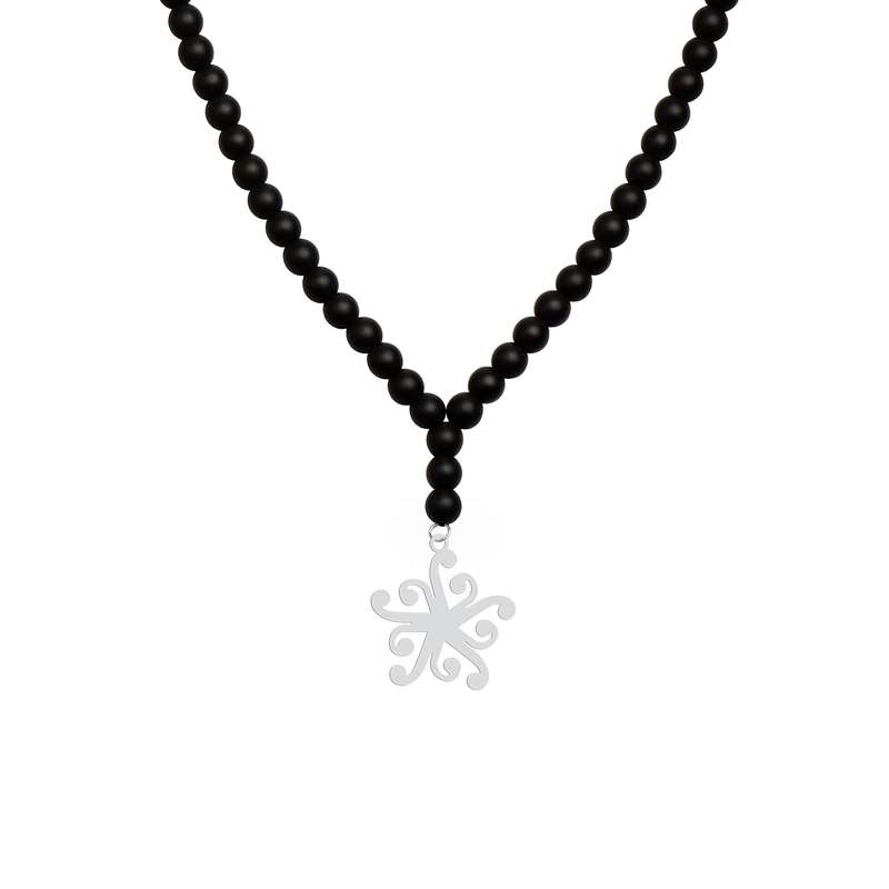 گردنبند نقره زنانه هایکا مدل ستاره دریایی کد n.ha1-671