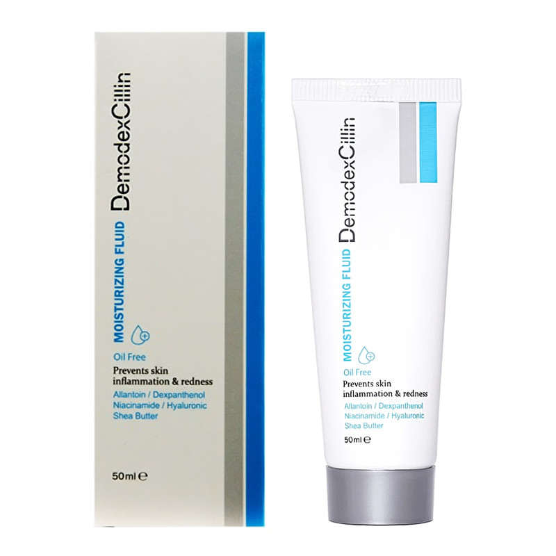 فلوئید مرطوب کننده دمودکسیلین مدل M F O F مناسب انواع پوست حجم 50 میلی لیتر