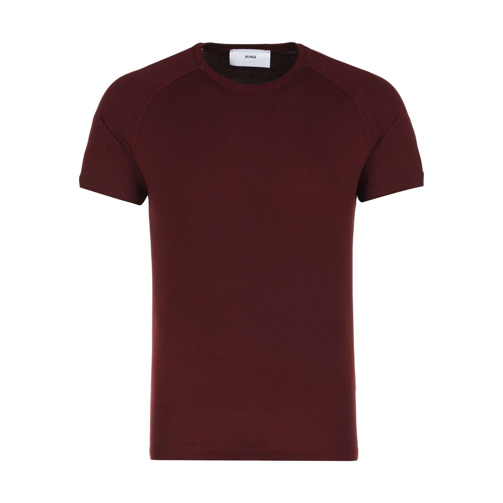تی شرت آستین کوتاه مردانه رینگ مدل TMK00508-Crimson -  - 1