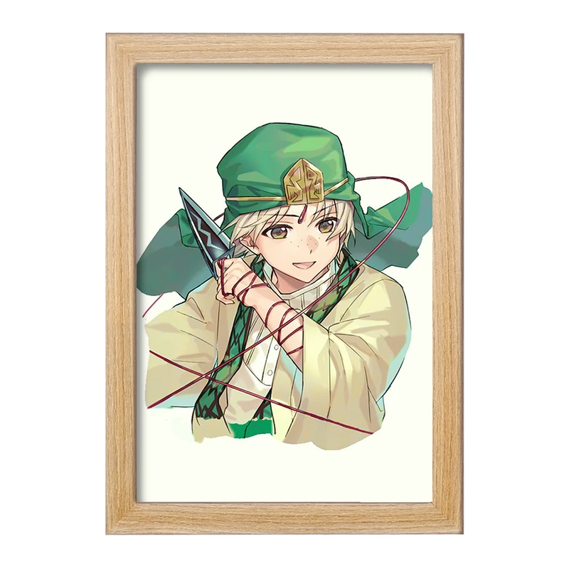 تابلو خندالو مدل جعفر انیمه ماگی هزارتوی سحر و جادو کد 36051