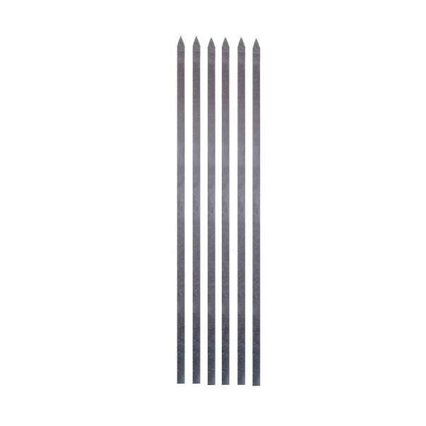 سیخ کباب حیدری مدل استیل کد 04 بسته 6 عددی سیخ کباب حیدری مدل استیل کد 04 بسته 6 عددی