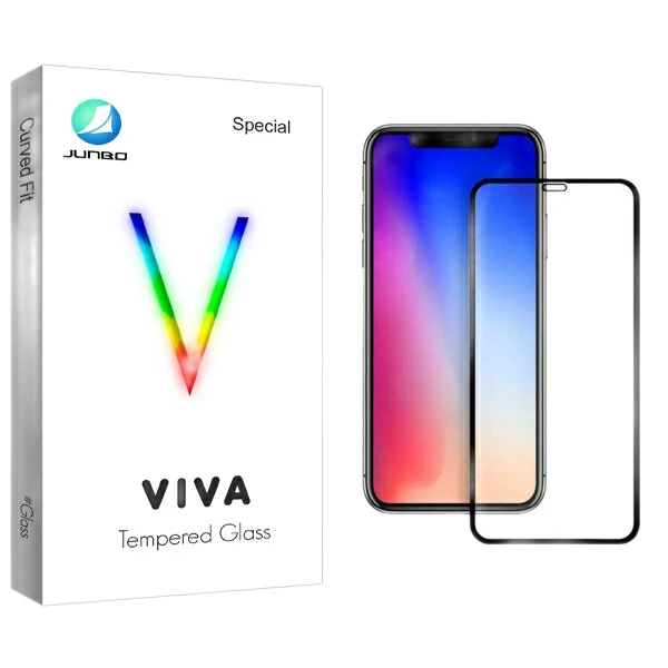 محافظ صفحه نمایش جانبو مدل Viva Glass مناسب برای گوشی موبایل اپل IPHONE X/XS