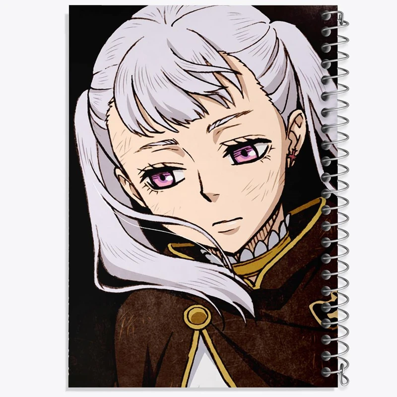 دفتر مشق 100 برگ خندالو طرح نوئل سیلوا انیمه بلک کلاور Black Clover کد 11735