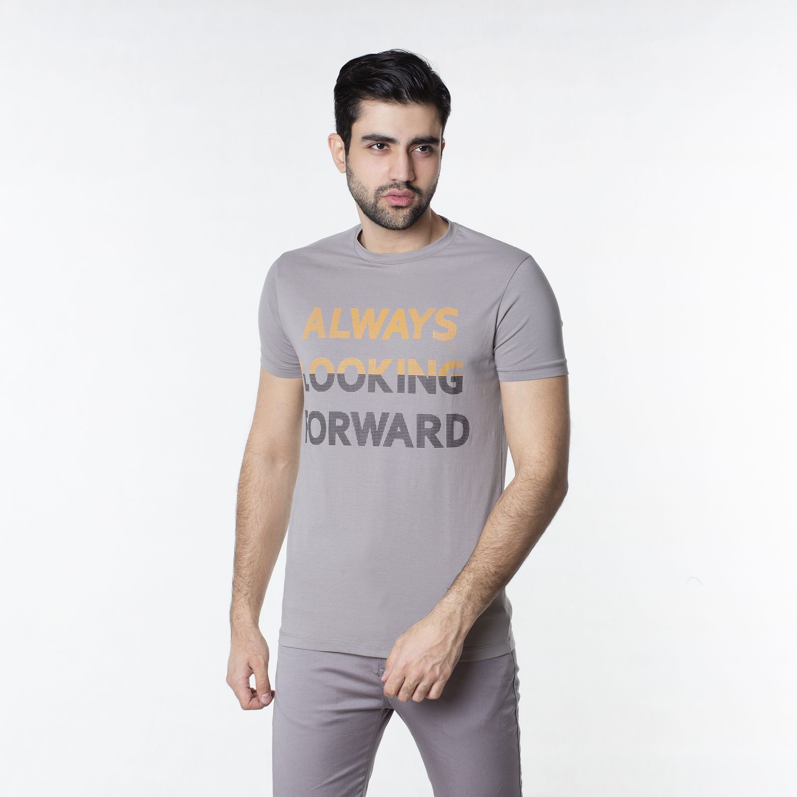 تی شرت مردانه کیکی رایکی مدل MBB2486-040 -  - 1