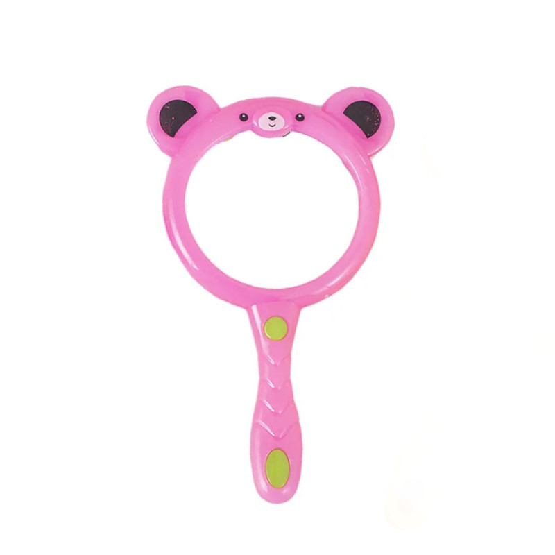 ذره بین رساکو مدل دانش آموزی طرح خرس کد Pink