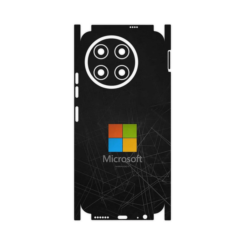 برچسب پوششی ماهوت مدل Microsoft_Logo-FullSkin مناسب برای گوشی موبایل تکنو Spark 30 Pro