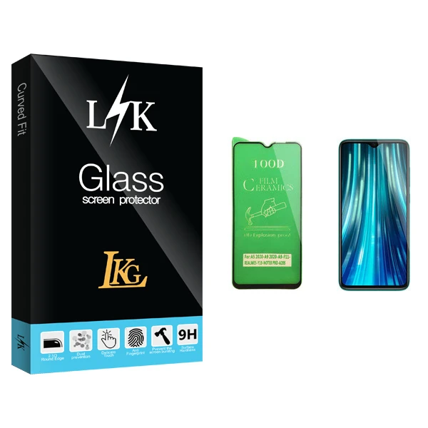 محافظ صفحه نمایش سرامیکی ال کا جی مدل LK Glass مناسب برای گوشی موبایل Redmi Note 8 Pro شیائومی