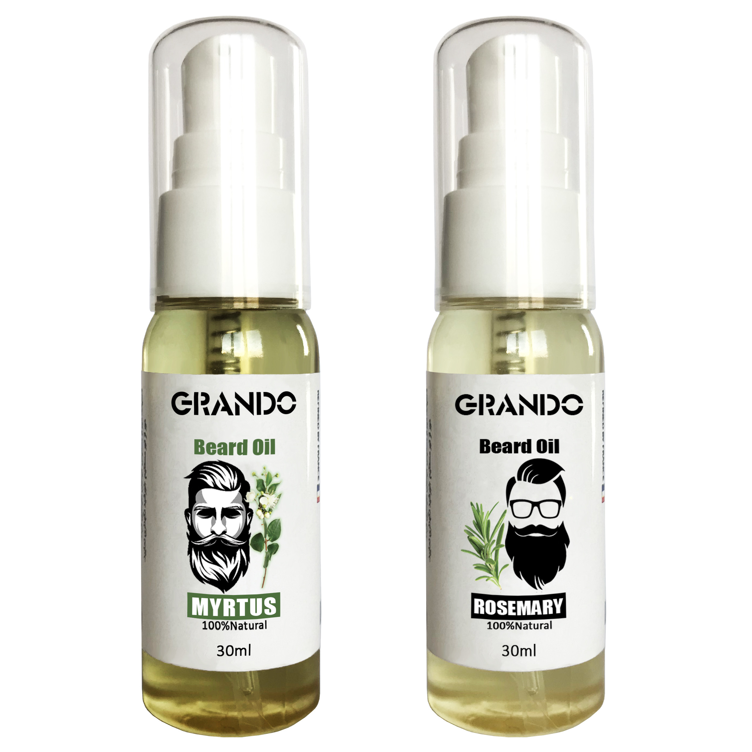 روغن ریش گراندو مدل Myrtus و Rosemary حجم 30 میلی لیتر روغن ریش گراندو مدل Myrtus و Rosemary حجم 30 میلی لیتر