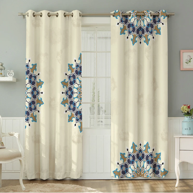 پرده نیروانا طرح مدرن مدل هازان کد 8929 سایز 140×280 سانتی متر