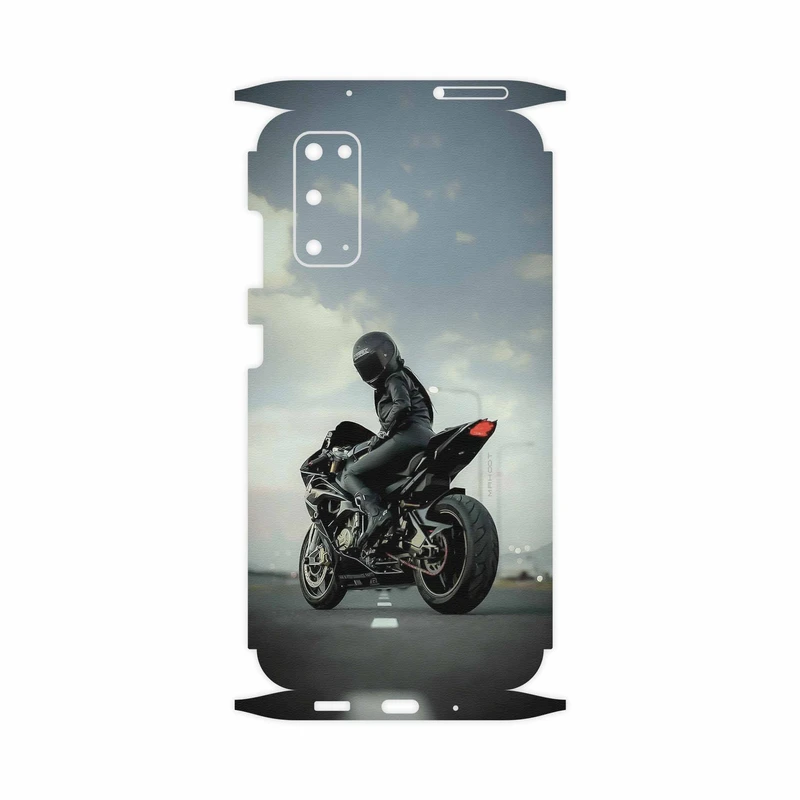 برچسب پوششی ماهوت مدل Motorcycling-FullSkin مناسب برای گوشی موبایل سامسونگ Galaxy S20