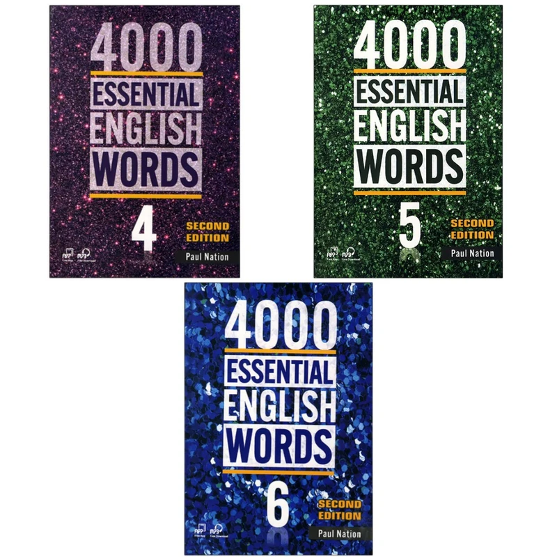 کتاب 4000Essential English Words اثر Paul Nation انتشارات Compass Publishing جلد های 4 تا 6