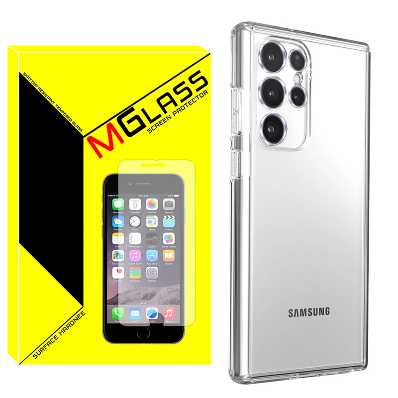 کاور ام‌گلس مدل Clear-MG مناسب برای گوشی موبایل سامسونگ Galaxy S24 Ultra 5G