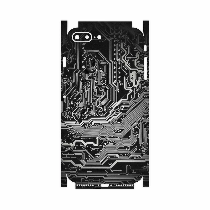 برچسب پوششی ماهوت مدل Black Printed Circuit Board-FullSkin مناسب برای گوشی موبایل اپل iPhone 7 Plus
