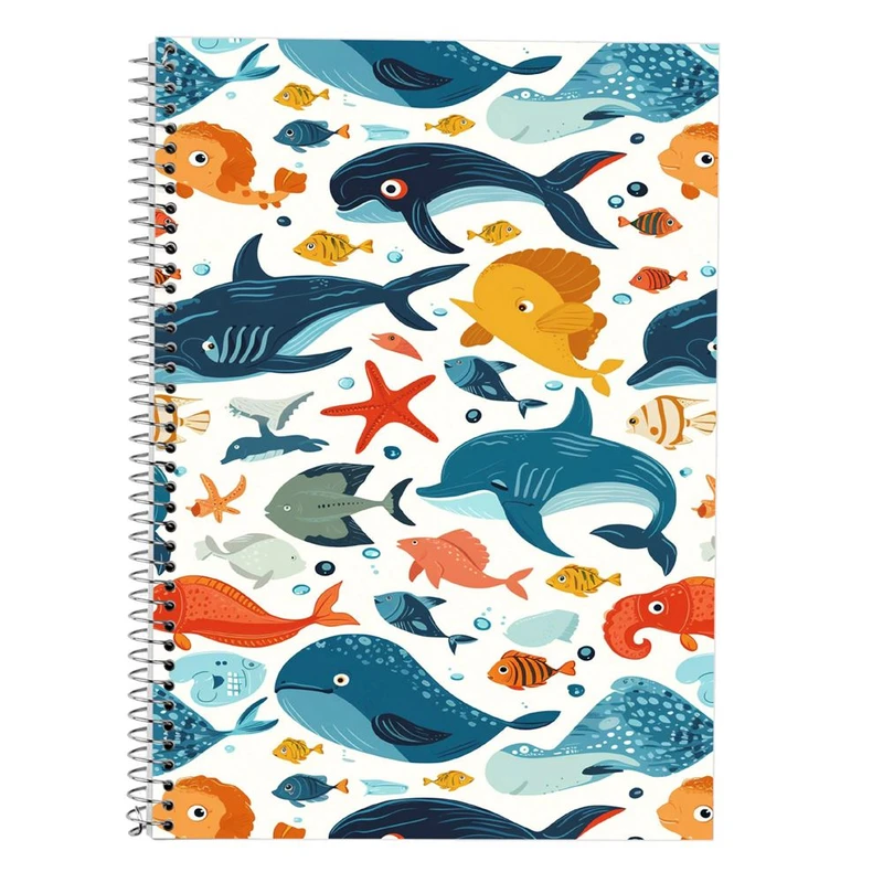 دفتر لغت 50 برگ مدوپد طرح هیولای فانتزی کد DF16736