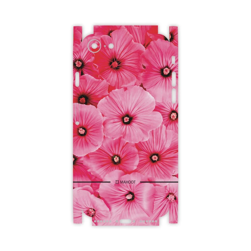 برچسب پوششی ماهوت مدل Pink-Flower-FullSkin مناسب برای گوشی موبایل اپل iPhone 7