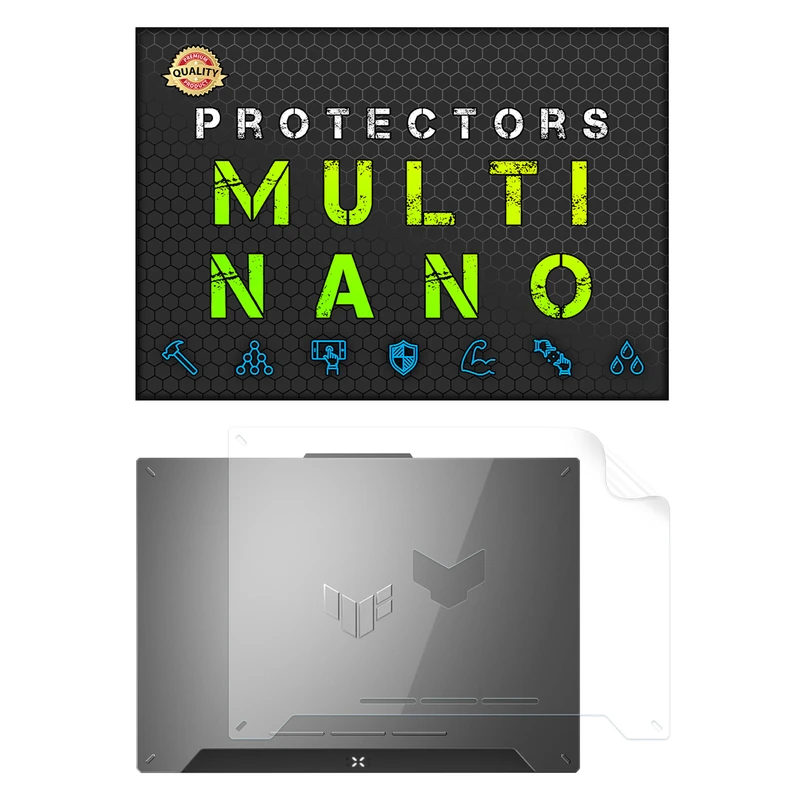محافظ پشت شفاف لپ تاپ مولتی نانو مدل X-F1T مناسب برای لپ تاپ ایسوس TUF Gaming F15 FX507ZC4 15.6 inch 2022