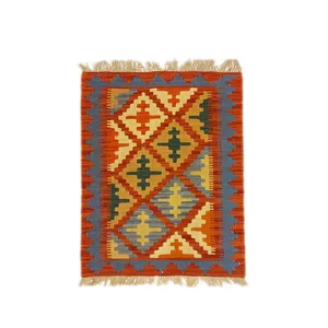 گلیم دستبافت یک متری طرح شیرازی کد 90604