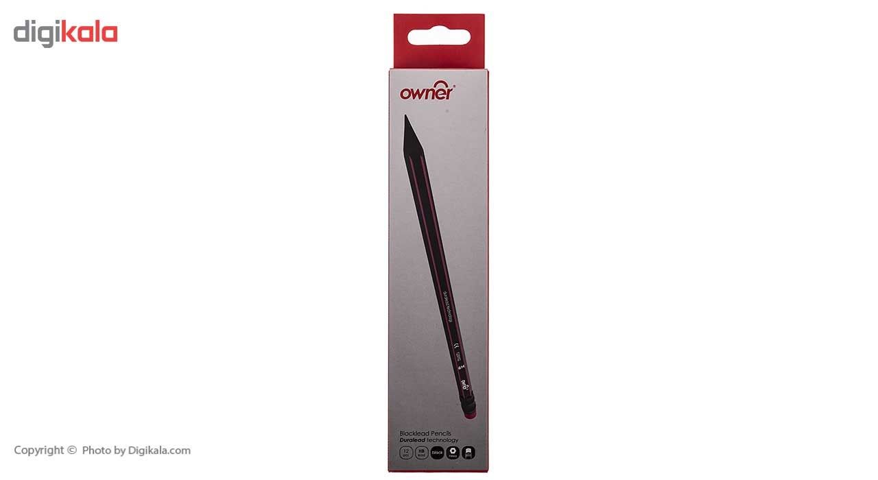مداد مشکی اونر مدل Duralead Technology کد 128102 بسته 12 عددی main 1 1