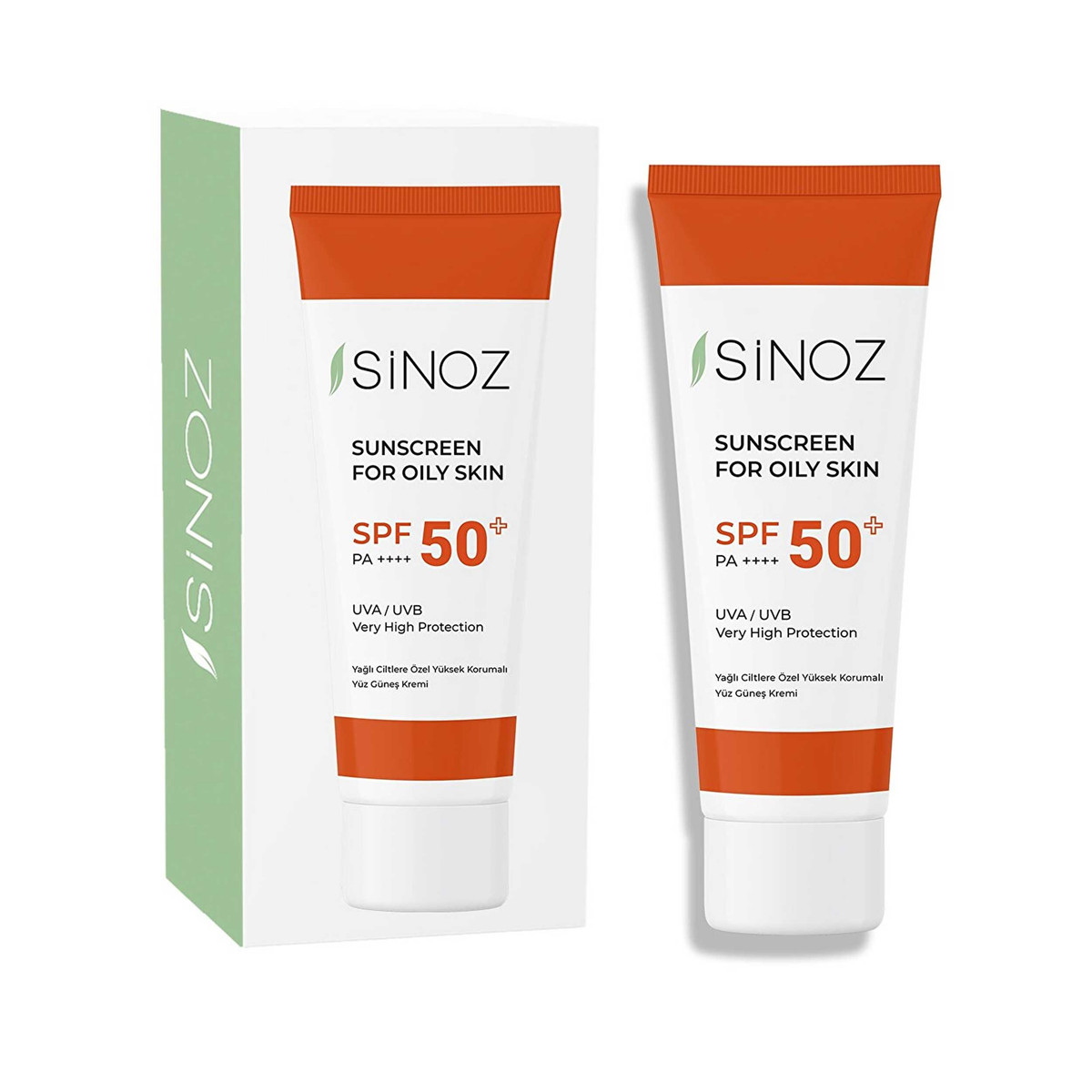 کرم ضد آفتاب بدون رنگ سینوز SPF 50 مدل پلاس مناسب پوست های چرب حجم 50 میلی لیتر کرم ضد آفتاب بدون رنگ سینوز SPF 50 مدل پلاس مناسب پوست های چرب حجم 50 میلی لیتر