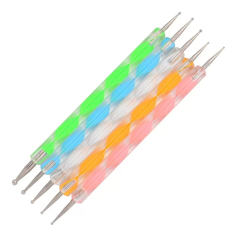 قلم طراحی ناخن هارمونی مدل داتینگ بسته 5 عددی