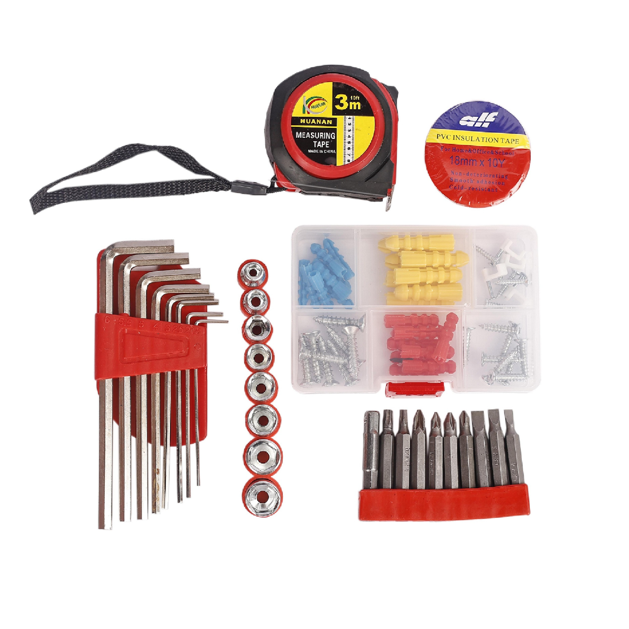 مجموعه 100 عددی دریل پیچ گوشتی چکشی شارژی باس مدل BS0025