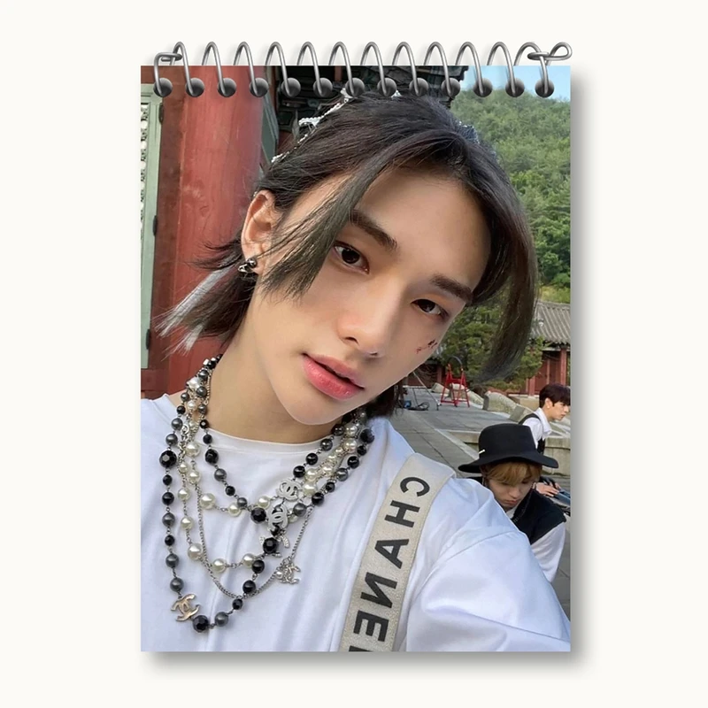 دفتر یادداشت 50 برگ خندالو مدل هیونجین گروه استری کیدز Stary Kids کد 16947