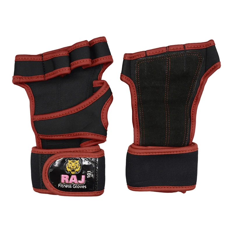 مچ بند بدنسازی مدل GS-M-291617 محافظ کف دست مجموعه دو عددی