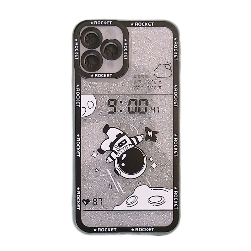 کاور مدل 123650 طرح فضایی مناسب برای گوشی موبایل اپل iphone 11 pro