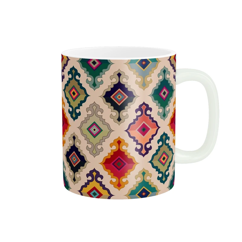 ماگ پاد آفرین طرح سنتی کد 3204