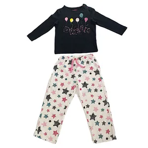 ست تی شرت آستین بلند و شلوار دخترانه لوپیلو مدل 2101