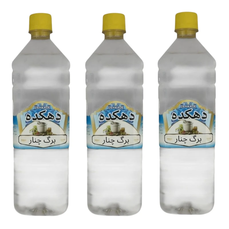 عرق برگ چنار دهکده - 1 لیتر بسته سه عددی