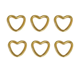 آویز دستبند مدل قلب کد AD 537 بسته 6 عددی