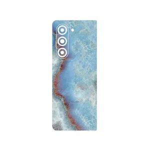 MAHOOT Blue_Ocean_Marble Cover Sticker for Samsung Galaxy Z Fold 5