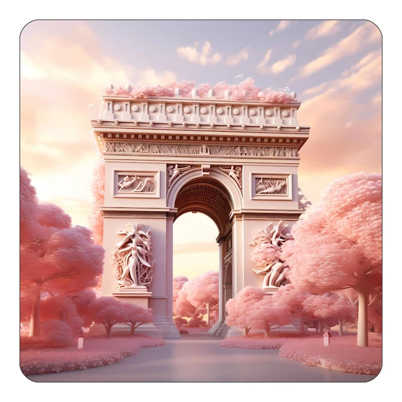 مگنت کاکتی طرح پاریس Paris مدل mp58777