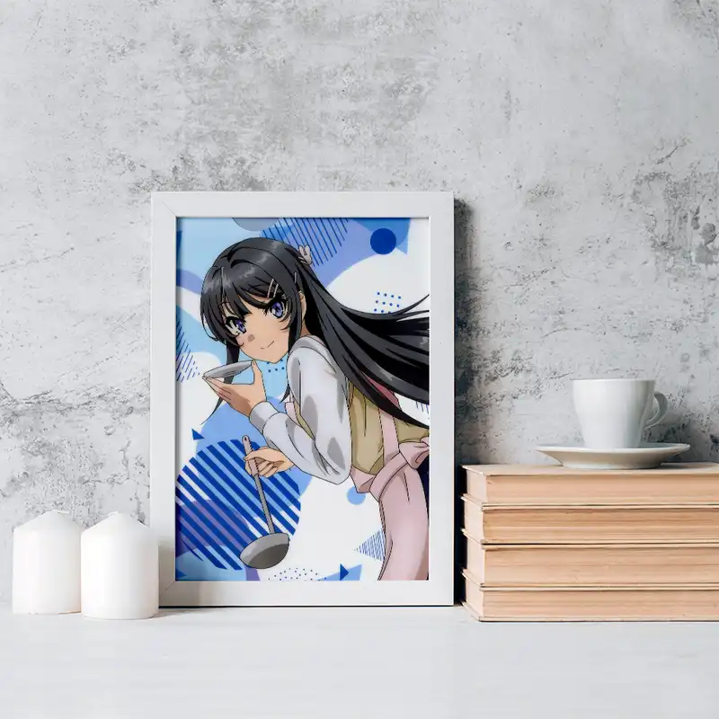 تابلو خندالو مدل مای انیمه بانی گرل سنپای کد 16406