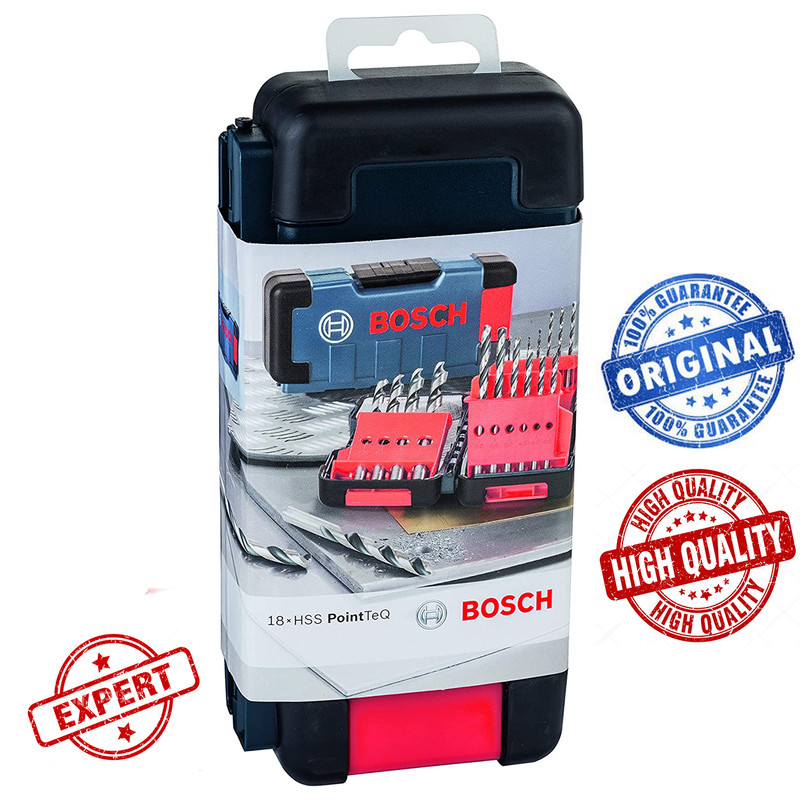 مجموعه 18 عددی مته فلز بوش مدل 2608577350 PointTeQ