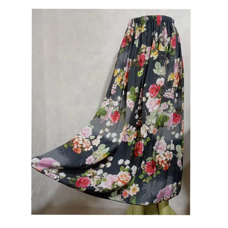 دامن زنانه مدل نیم کلوش کد 0052