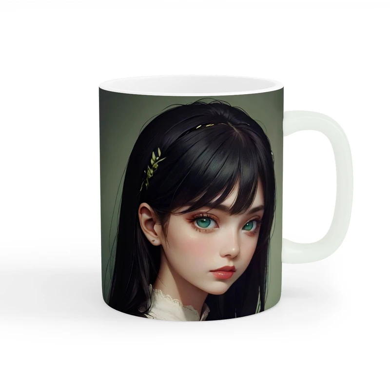 ماگ طرح دخترانه دوست داشتنی کد wall-8170