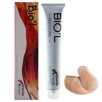 رنگ مو بیول شماره 12.10 حجم 100 میلی لیتر رنگ سوپر بلوند دودی طبیعی