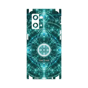MAHOOT Mathematical Geometric Shape 4-FullSkin Cover Sticker for Oppo Reno 8 4G