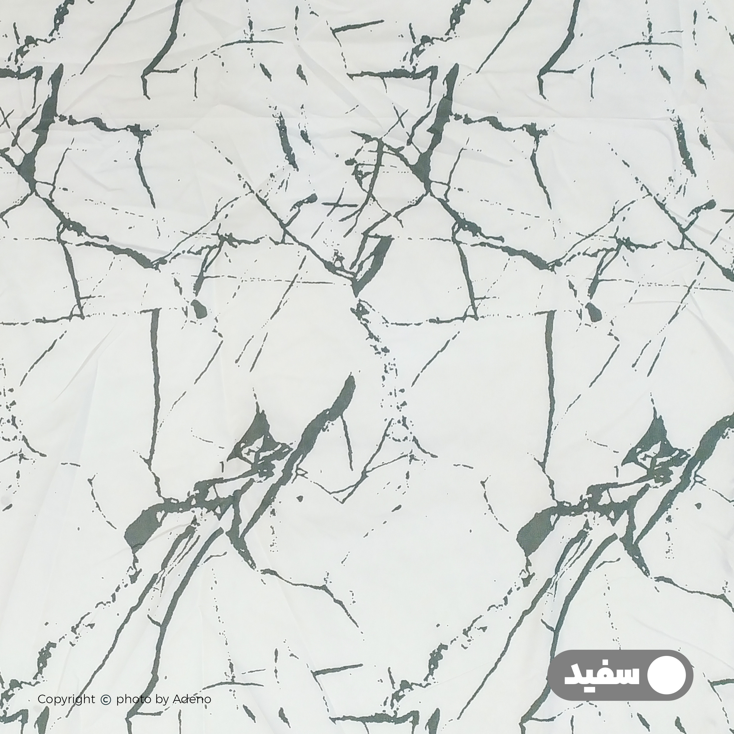 سرویس ملحفه آدنو مدل سرامیک کد Ch45 یک نفره دو تکه