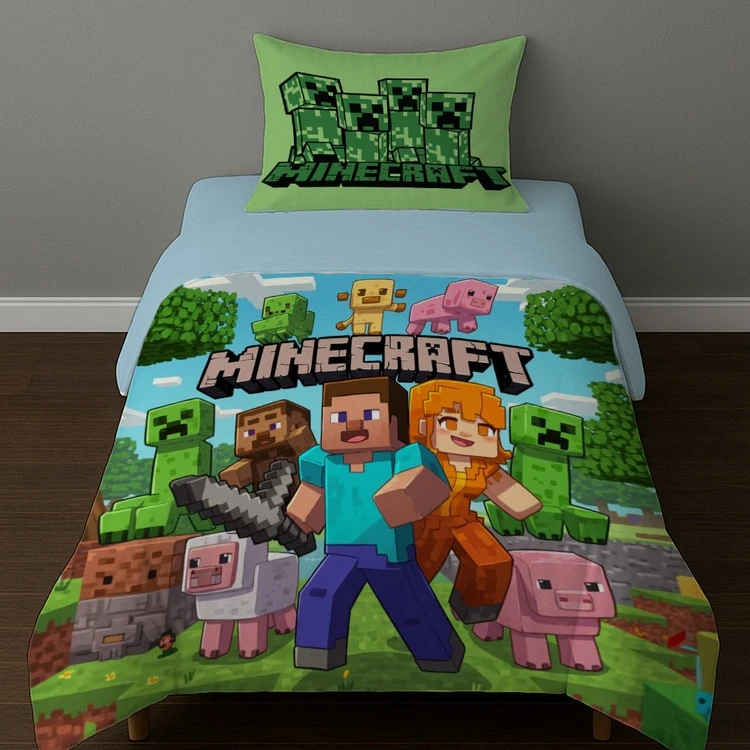 سرویس روتختی 1 نفر 4 تکه مدل ماینکرفت ۶۲۸۹۳