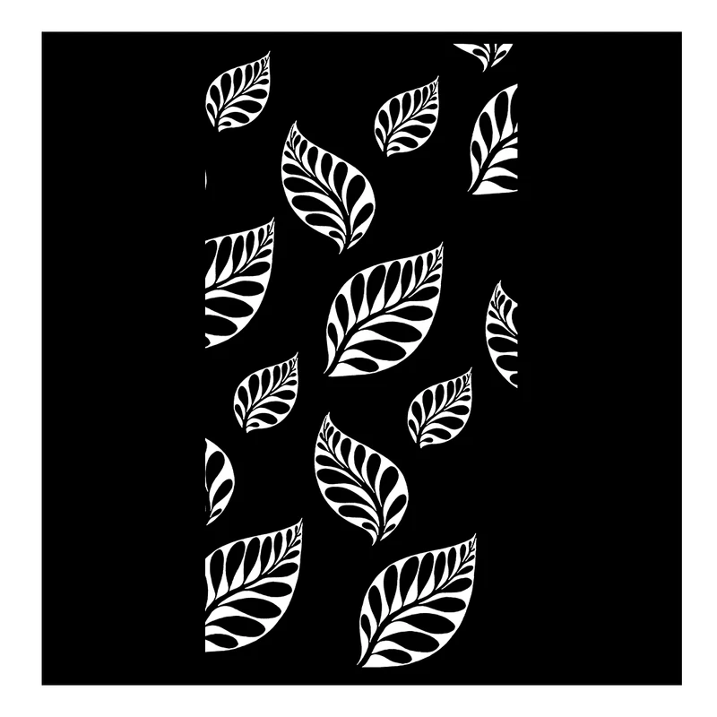  شابلون باتیس آرت طرح پترن برگ کد 50-501