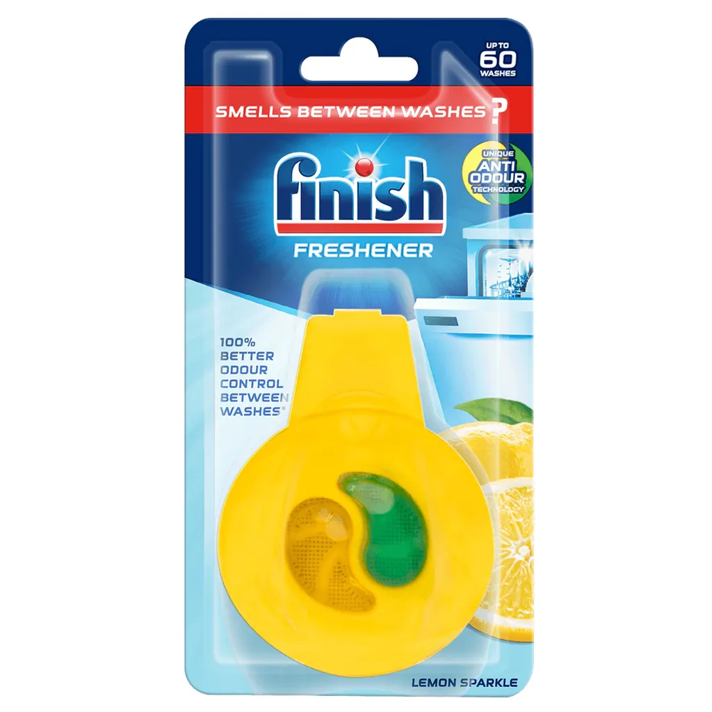 بوگیر ماشین ظرفشویی فینیش مدل Freshener Lemon وزن 100 گرم